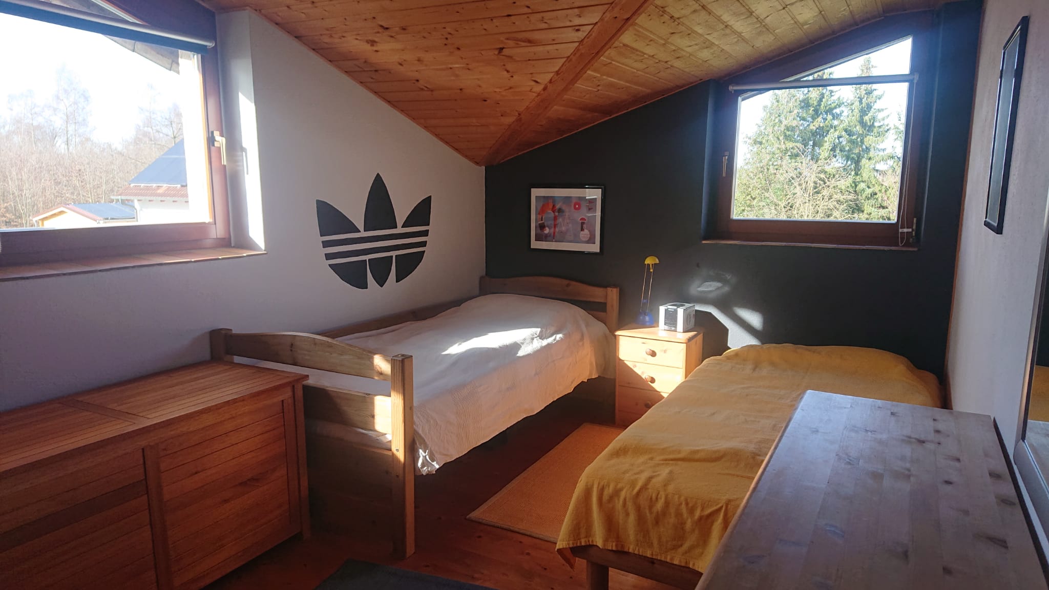 Drittes Schlafzimmer im Obergeschoss